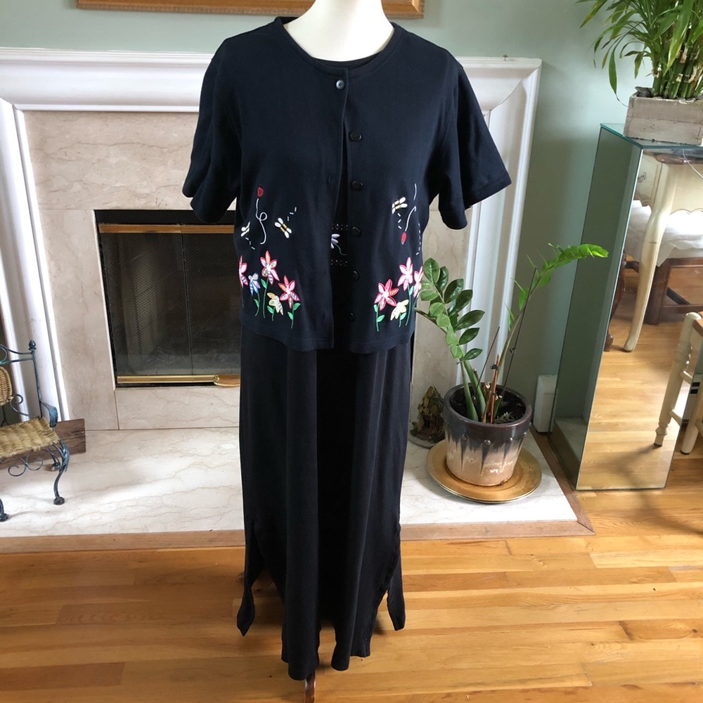 Bechamel Black Maxi Dress